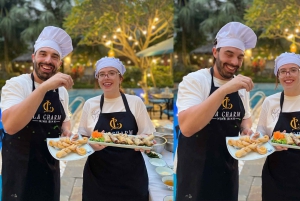 Depuis Ninh Binh : cours de cuisine et visite de nuit de la pagode Bai Dinh
