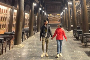 Depuis Ninh Binh : cours de cuisine et visite de nuit de la pagode Bai Dinh