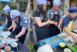 Fra Ninh Binh: Madlavningskursus og aftentur til Bai Dinh-pagoden