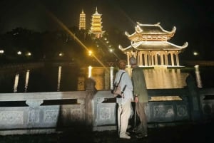 Fra Ninh Binh: Madlavningskursus og aftentur til Bai Dinh-pagoden