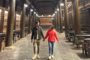 Fra Ninh Binh: Madlavningskursus og aftentur til Bai Dinh-pagoden