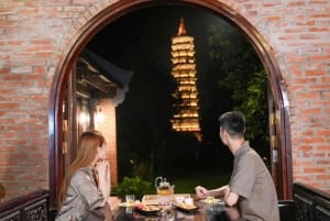 Fra Ninh Binh: Madlavningskursus og aftentur til Bai Dinh-pagoden