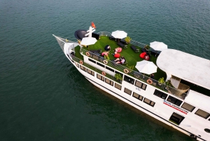 From Ninh Binh : Lan Ha Boutique 5 Star Cruise 2 days 1night