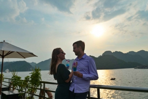 Au départ de Ninh Binh : Lan Ha Boutique 5 Star Cruise 2 jours 1 nuit