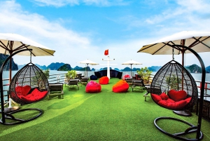 Desde Ninh Binh : Crucero Lan Ha Boutique 5 Estrellas 2 días 1 noche