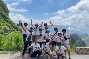 Fra Ninh Binh: 3-dages Ha Giang Loop-motorcykeltur med rytter