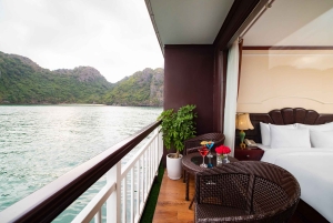 Van Ninh Binh: Ha Long - Lan Ha Bay 2D1N op 5-sterrencruise