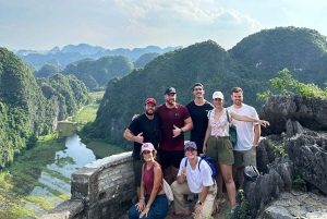 Vanuit Ninh Binh: Hoa Lu, Bai Dinh, Trang An, & Mua Grot Tour