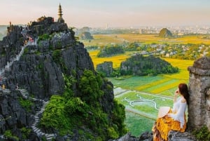 From Ninh Binh: Hoa Lu-Bai Dinh- Trang An- Mua Cave-BichDong