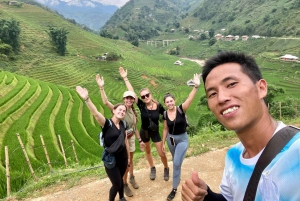 From Ninh Binh : SAPA 3 days 3 night hotel & homestay sleep