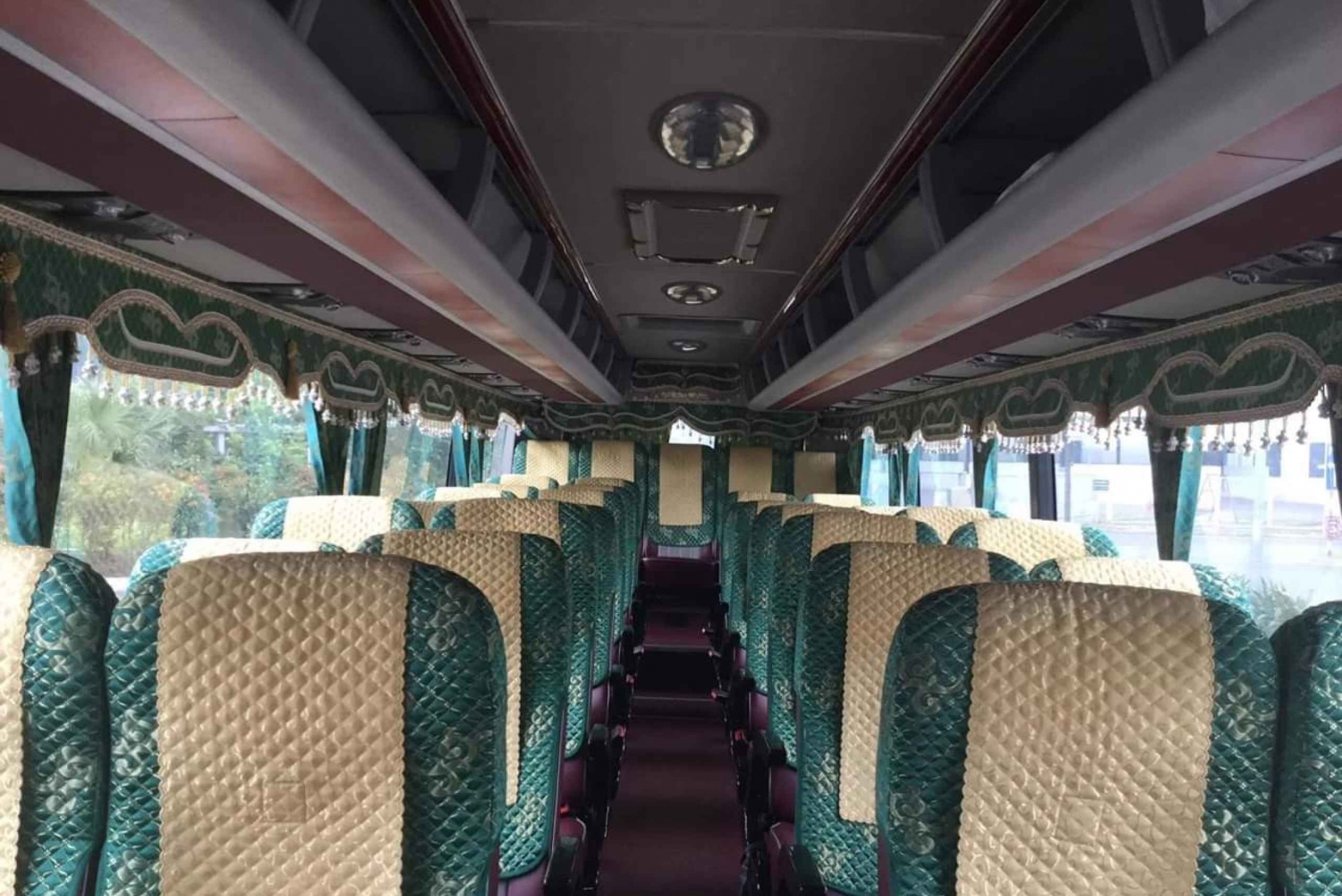 From Ninh Binh to Cat Ba Island by tourist hight quality bus