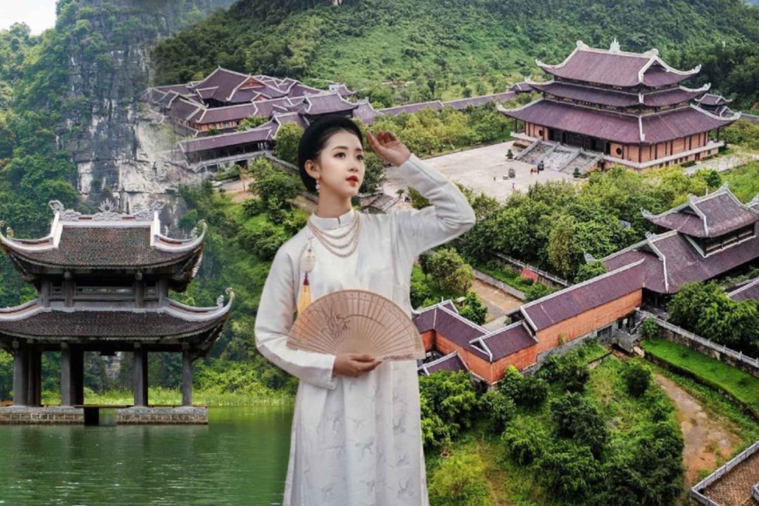 De Ninh Binh: Trang An, Mua Cave, Bai Dinh e aula de culinária