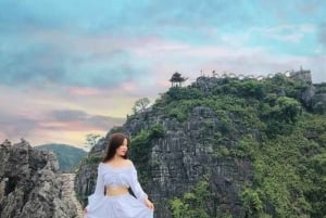 De Ninh Binh: Trang An, Mua Cave, Bai Dinh e aula de culinária