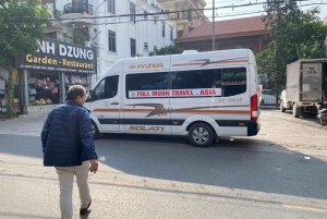 Från Ninh Binh Transfer till Cat Ba med lyxig limouisine van