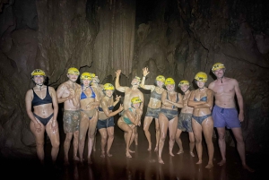 Da cidade de Phong Nha: Paradise Cave e tirolesa na Dark Cave