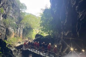 Från Phong Nha Town: Paradisgrottan & Zipline vid Dark Cave