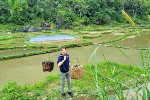 From Pu Luong : One Day Trekking 18km Guide Tour with Lunch