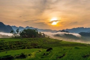 From Pu Luong : One Day Trekking 18km Guide Tour with Lunch