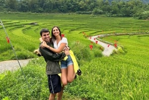 From Pu Luong: Village & Valley Adventure – Half Day (PM)