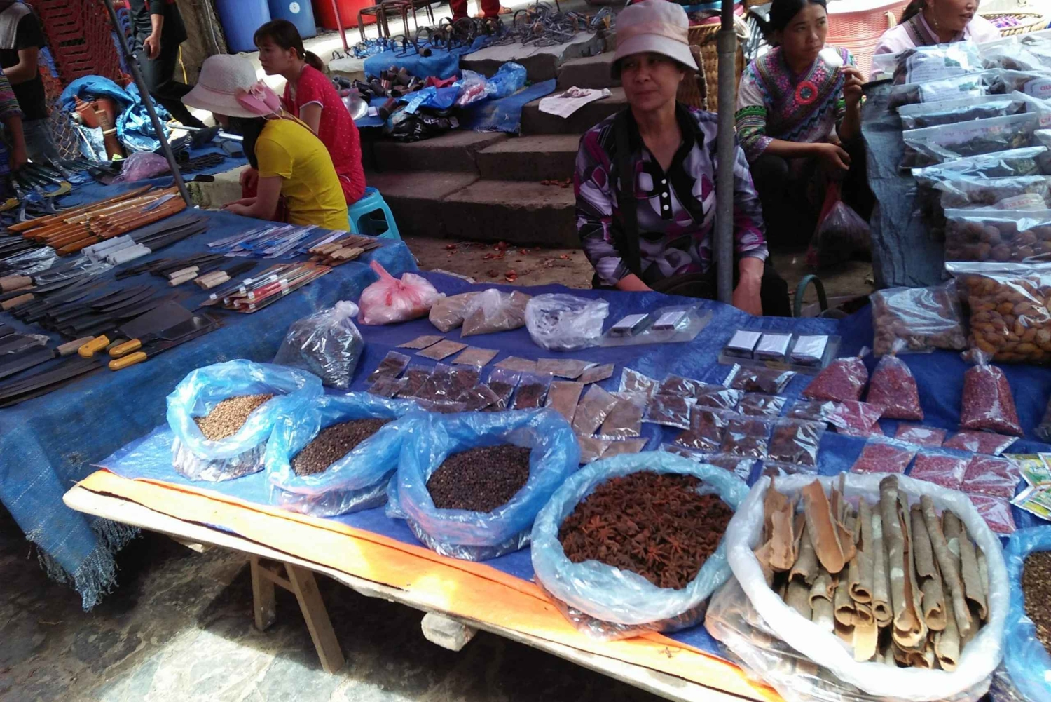 Fra Sa Pa: Gruppetur til Bac Ha-markedet på søndag
