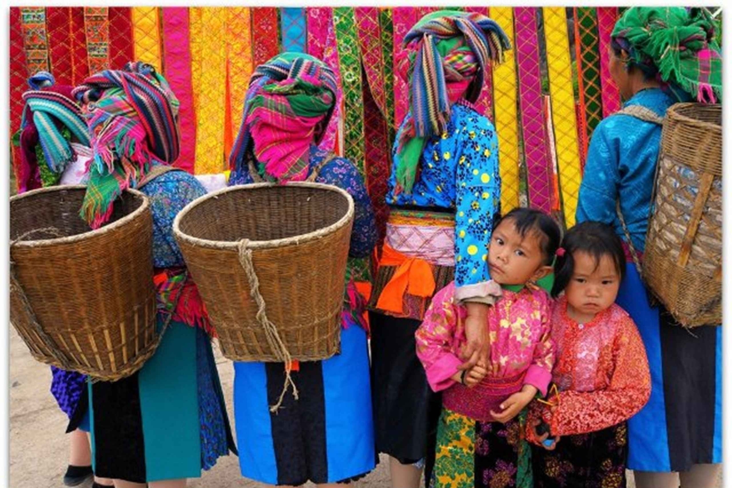 Fra Sa Pa: Gruppetur til Bac Ha-markedet på søndag