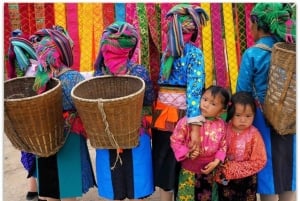 Fra Sa Pa: Gruppetur til Bac Ha-markedet på søndag