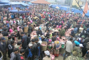 Fra Sa Pa: Gruppetur til Bac Ha-markedet på søndag