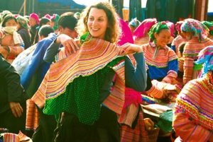 Fra Sa Pa: Gruppetur til Bac Ha-markedet på søndag