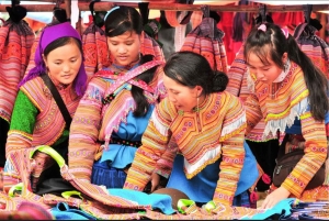 Fra Sa Pa: Gruppetur til Bac Ha-markedet på søndag