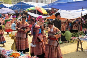 From Sa Pa: Sunday Bac Ha Market Group Tour
