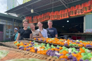 Au départ de Saigon : visite à la journée du delta du Mékong - marché flottant et îlot