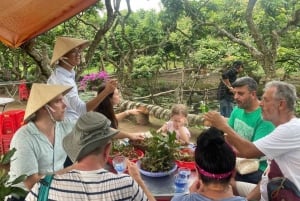 Au départ de Saigon : visite à la journée du delta du Mékong - marché flottant et îlot