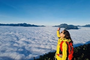 Desde Sapa: Excursión de senderismo de 2 días al Pico Fansipan