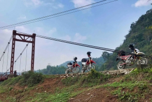 From Sapa: Motorbike Tour with Silver Waterfall