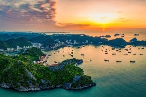 Passeio de barco de dia inteiro com o capitão Jack de Cat Ba