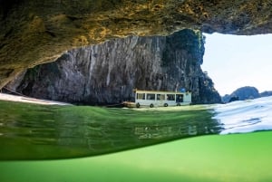 Passeio de barco de dia inteiro com o capitão Jack de Cat Ba