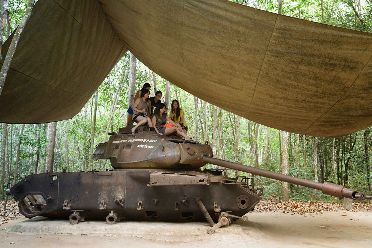 Full-Day Cu Chi Tunnels & Cao Dai Temple Tour by Speedboat