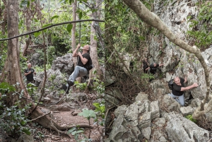 Full day hike - climbing in Jungle of Cat Ba National park