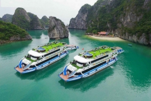 From Hanoi: Ha Long Bay Luxury Cruise & Jacuzzi Day Tour