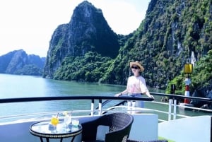 From Hanoi: Ha Long Bay Luxury Cruise & Jacuzzi Day Tour