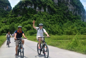 Full Day Trang An, Bich Dong Pagoda, Biking & Family Visit
