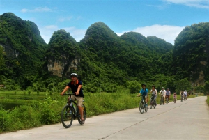Full Day Trang An, Bich Dong Pagoda, Biking & Family Visit