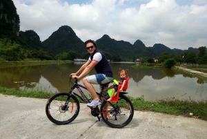 Full Day Trang An, Bich Dong Pagoda, Biking & Family Visit