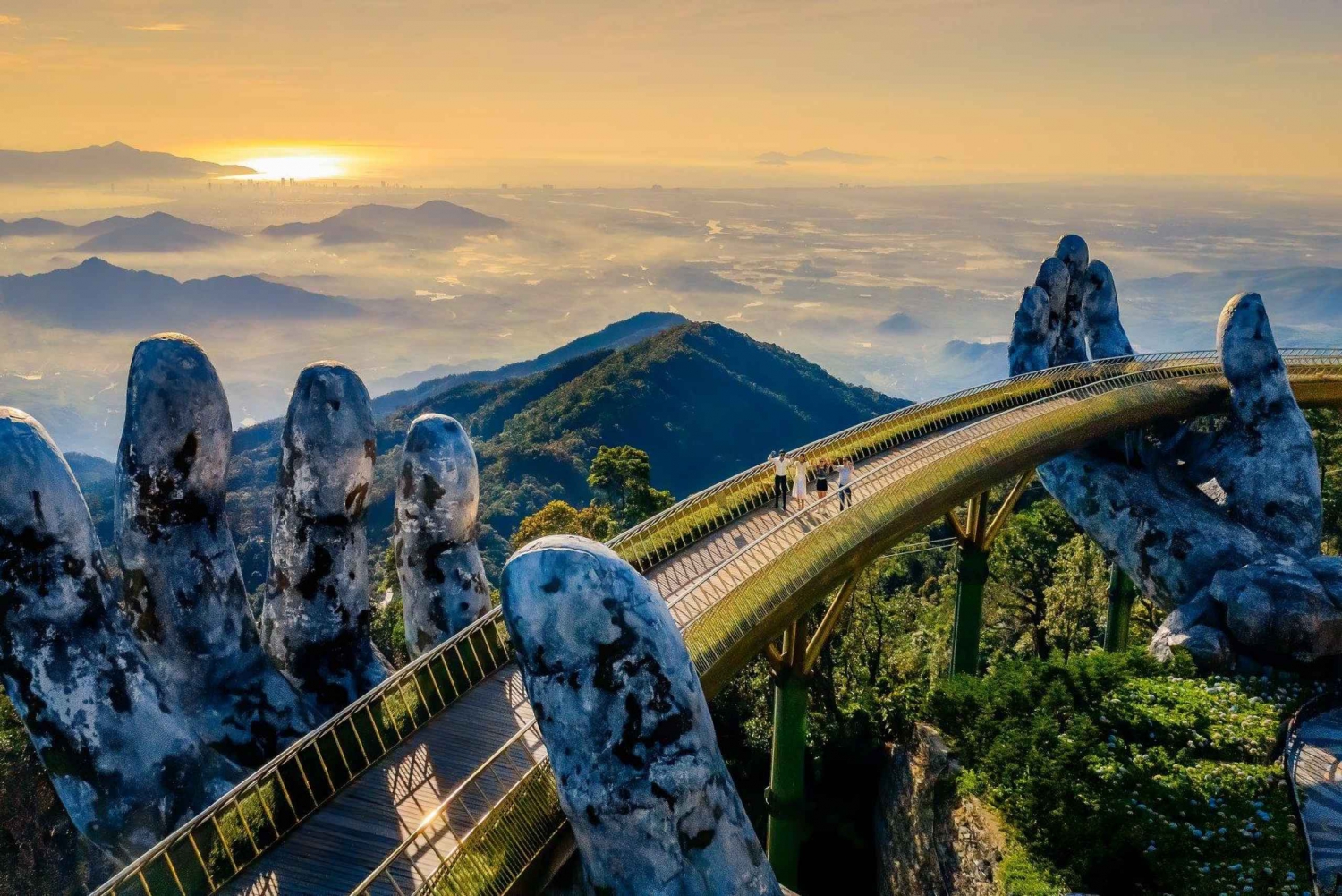 Złoty Most - wzgórze Ba na z Hoi An/Da Nang