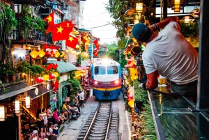 Tour guiado de comida y cerveza artesana con visita a la calle del Tren