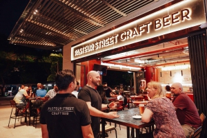 Opastettu Food & Craft Beer Tour ja Train Street -vierailu