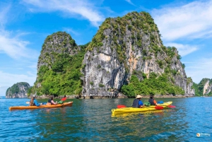 Ha Long 1 dia em grupo pequeno e caiaque