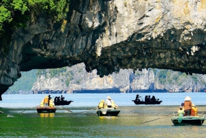 Ha Long 1 dia em grupo pequeno e caiaque