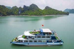 Vanuit Ninh Binh: Ha Long Bay dagtrip eindigend in Hanoi