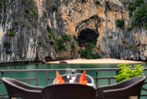 Bahía de Ha Long: tour de 2 días con el crucero boutique La Pandora.